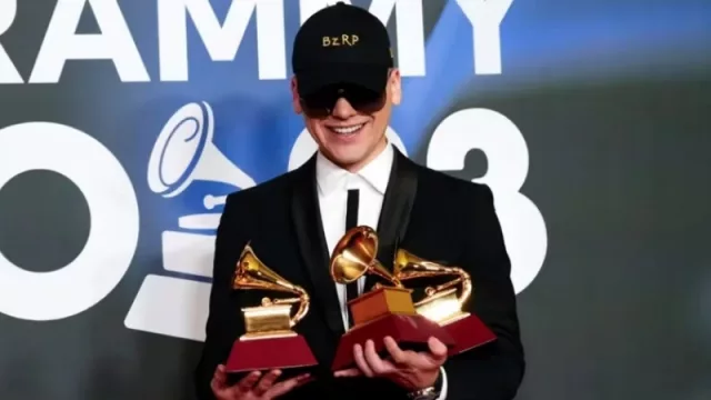 Agarrate Catalina se sube al escenario de los Latin Grammy Awards 2023 con Bizarrap