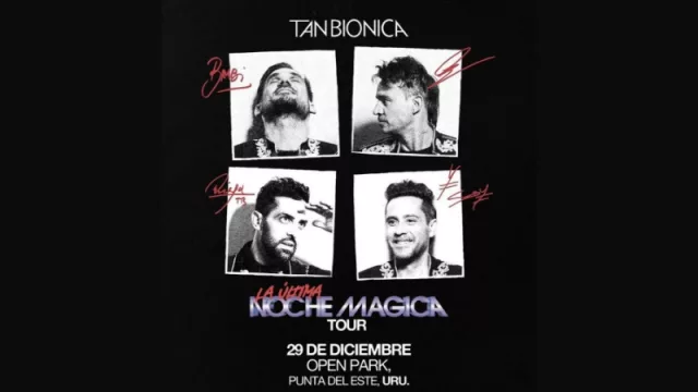 Tan Biónica llega Punta Del Este para cerrar el 2023