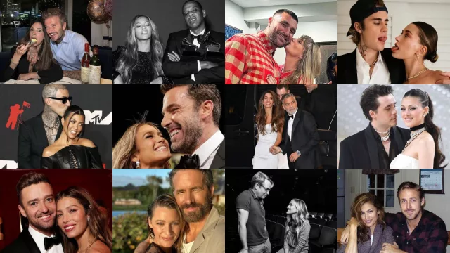 Las 14 parejas de celebridades más icónicas para San Valentín 2024