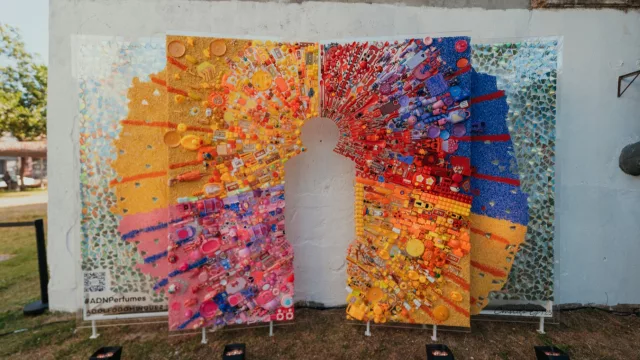 Adolfo Domínguez perfumes celebra su ADN sostenible con un mural comunitario en el EAC de Montevideo