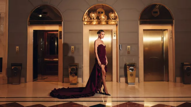 Angie Landaburu brilló en los Martín Fierro de la Moda (y dejó en claro hacia dónde va la industria)